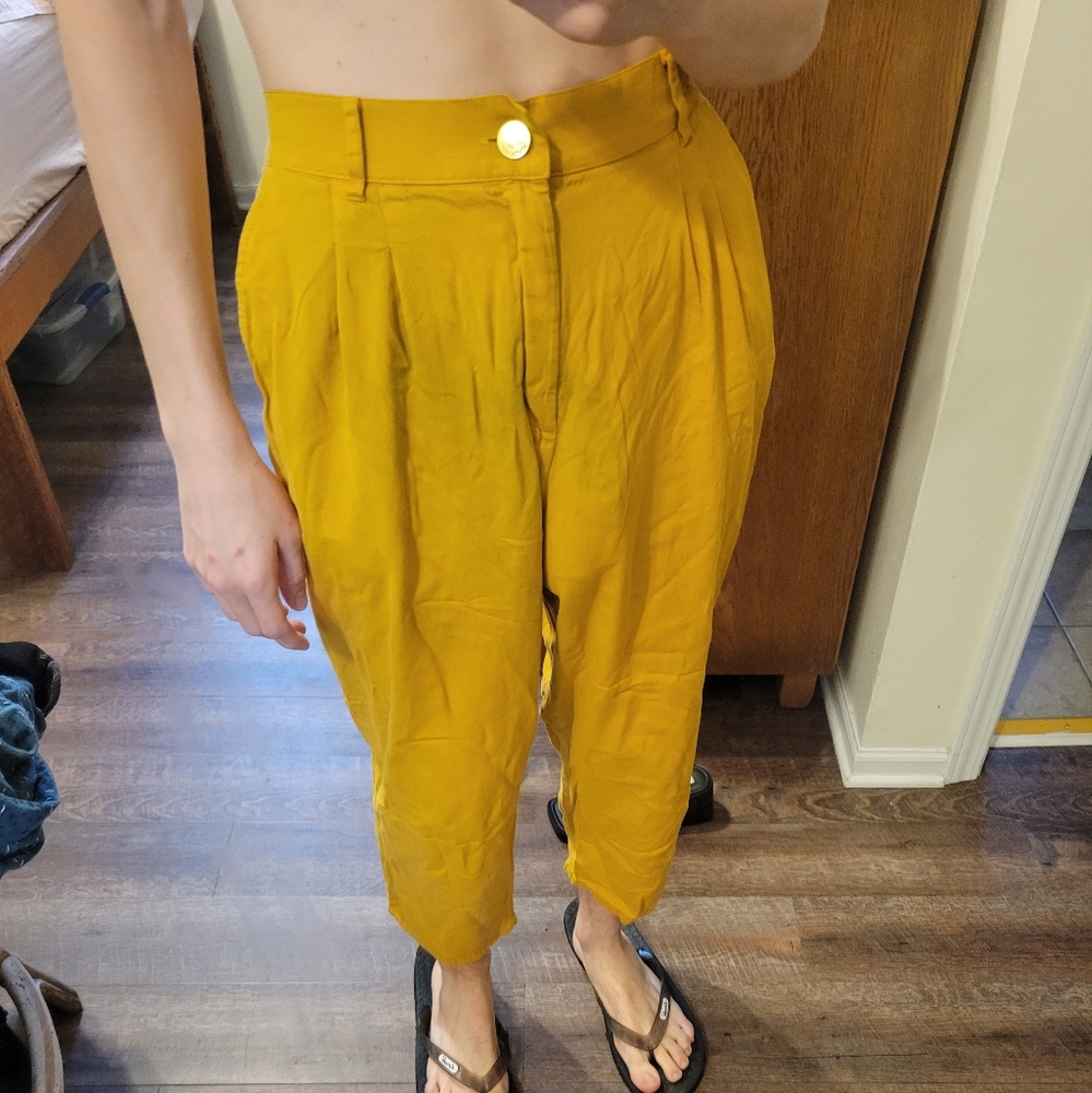 Big Bud Yellow 100% Cotton Pants